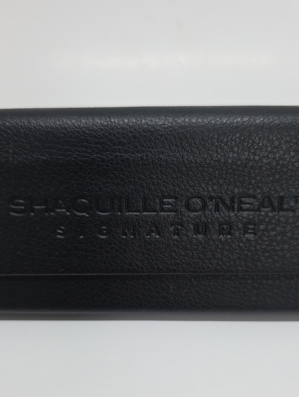 Shaquille O-Neal Signature Black Tri-Fold Eyeglass Case (Case Only)